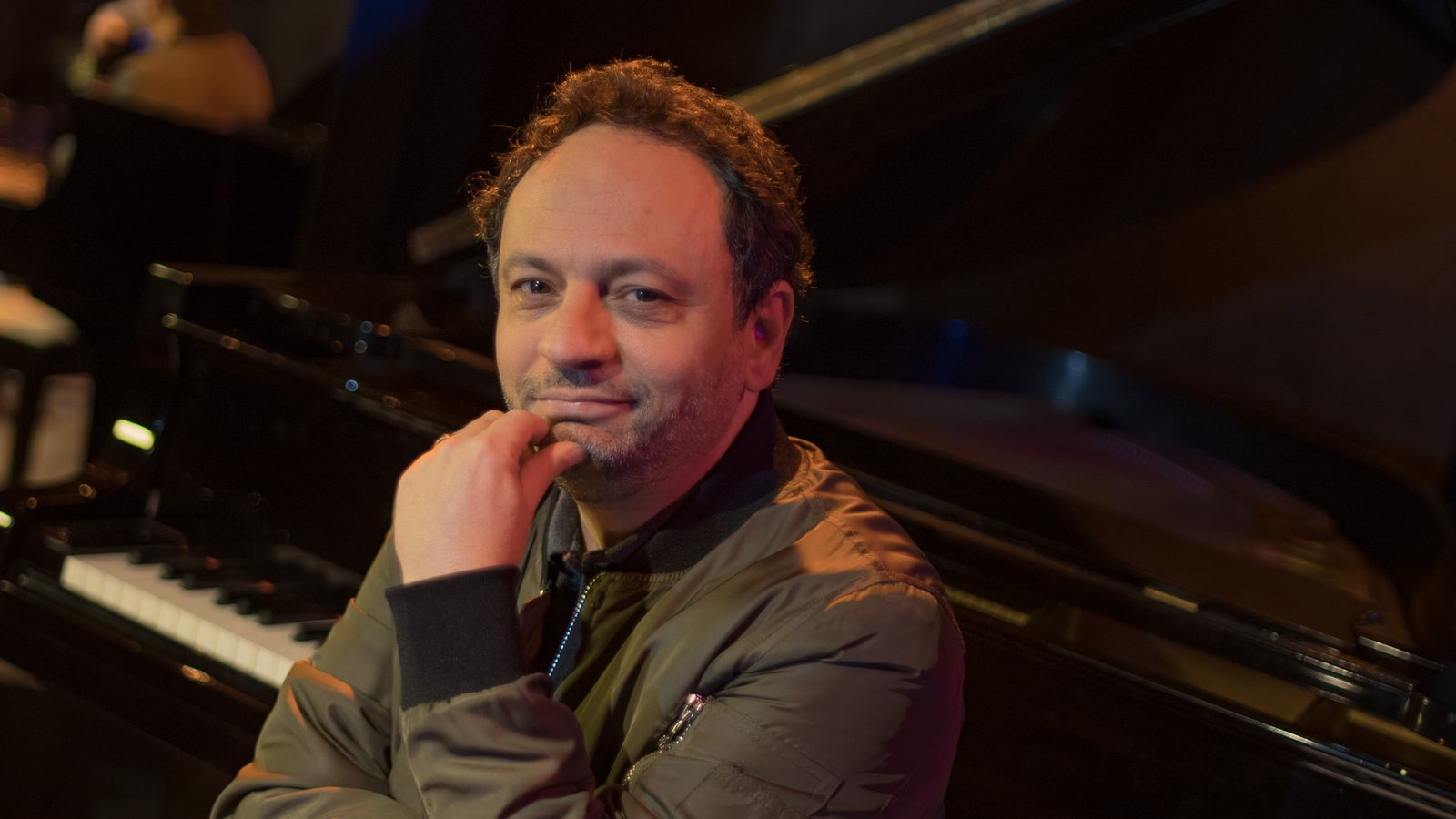 Renato Patriarca em sessão de produção